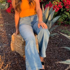 levi vintage flare jeans